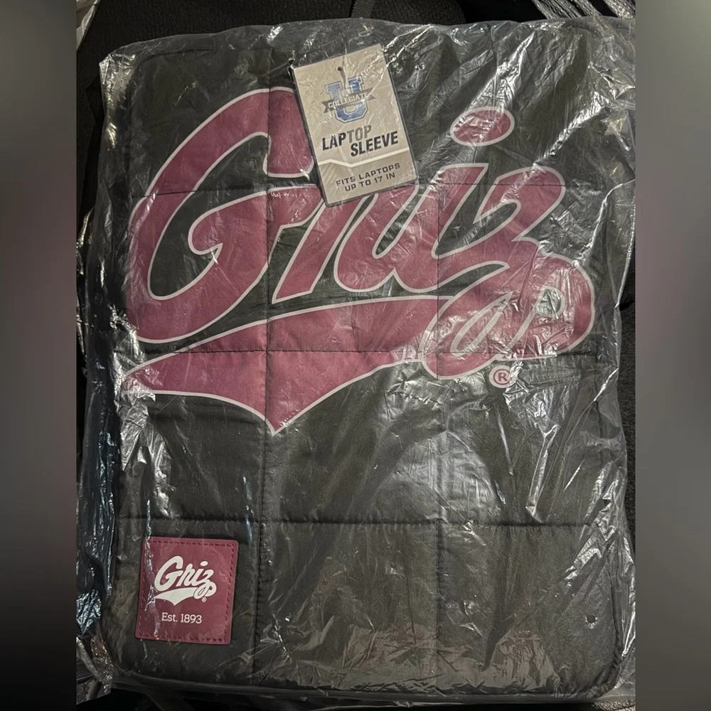 NCAA Montana Grizzlies Laptop Puffer Sleeve